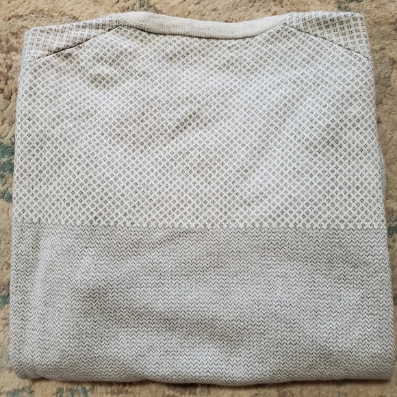 Perry Ellis Men's V-Neck Pullover Sweater Cotton Blend Grey Size XL. NWT - Picture 4 of 4